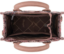 Load image into Gallery viewer, Wrangler Pink, cream & grey Aztec tote