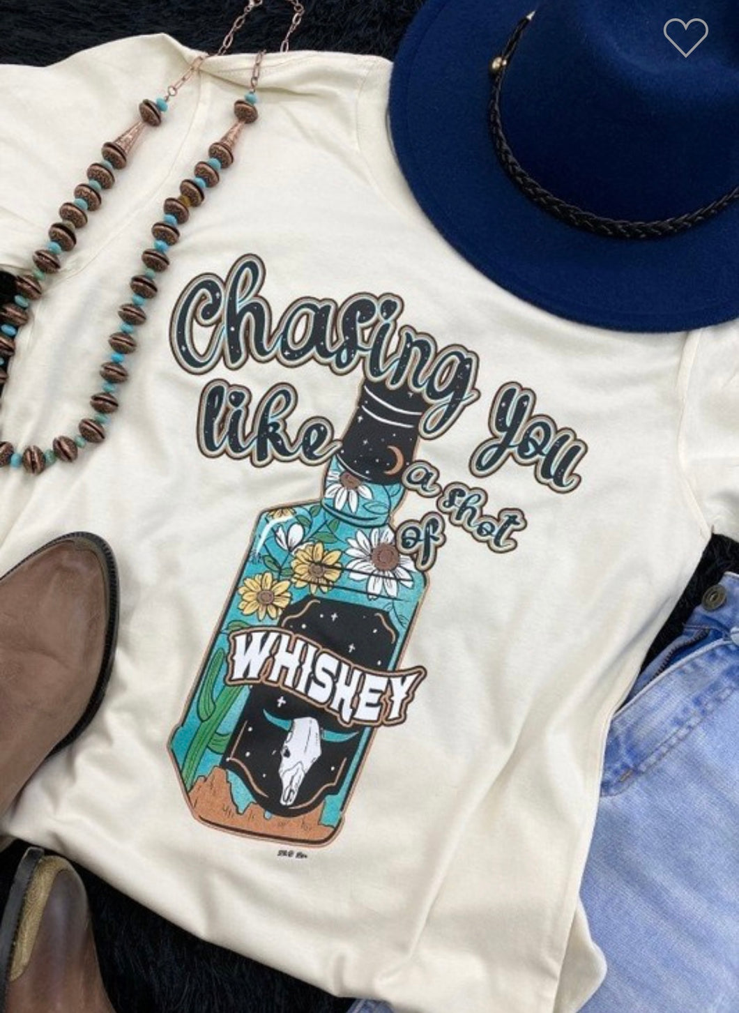 Cream chasin you like a shot of whiskey t-shirt