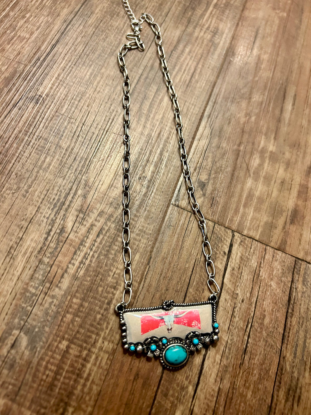 Vintage Longhorn Necklace