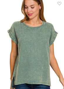 Ash Jade Gauze short sleeve