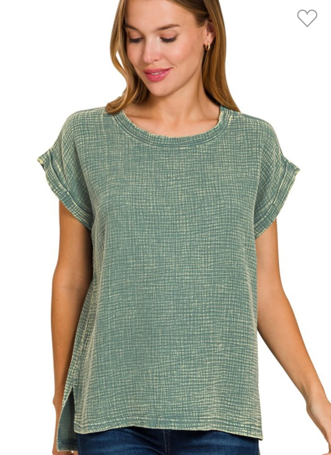 Ash Jade Gauze short sleeve