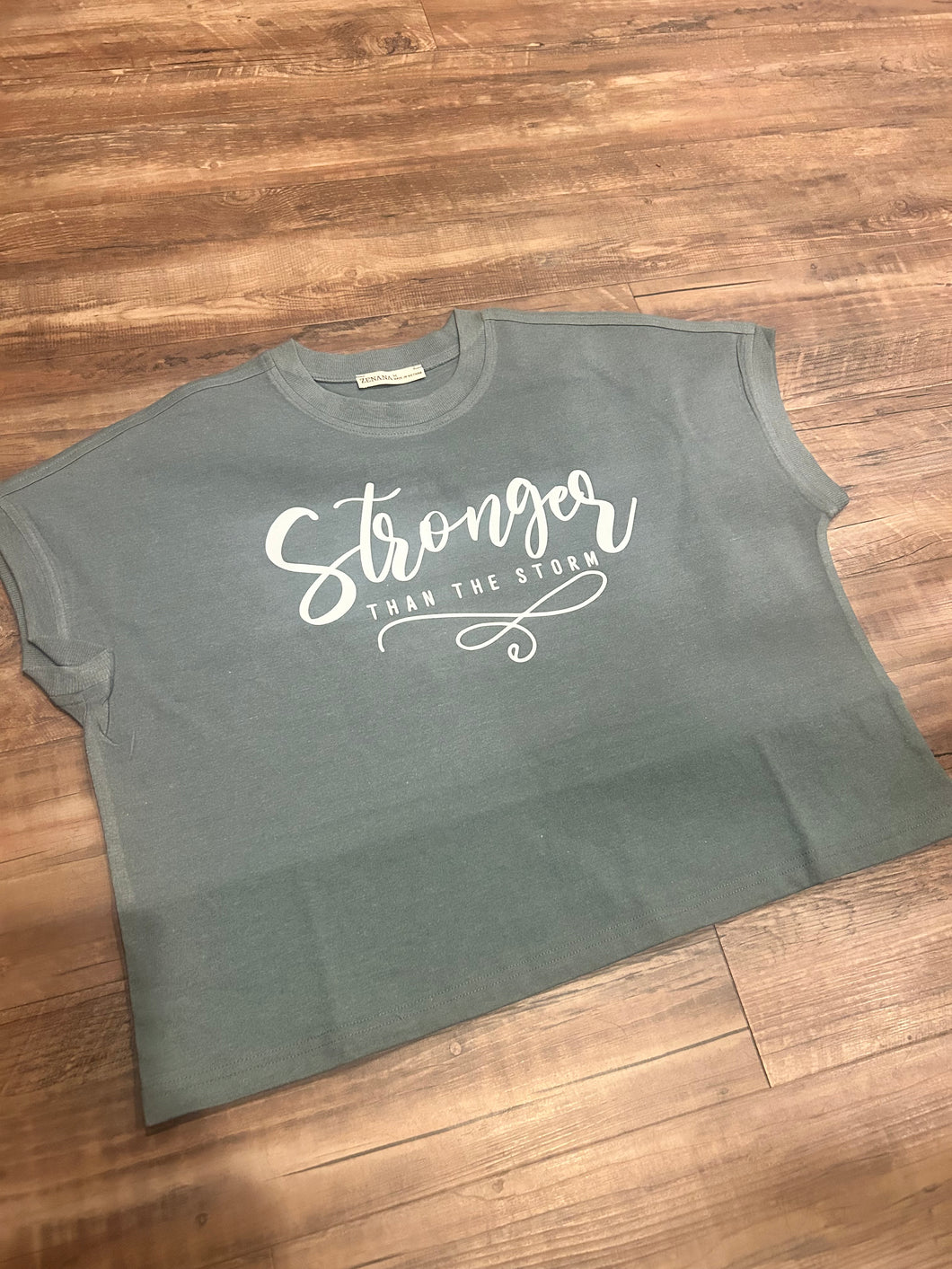 Ash Jade “Stronger than the Storm” t-shirt