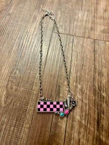 Checkered Bar with cactus 🌵