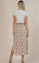 Load image into Gallery viewer, Taupe with black boot &amp; spur western skirt
