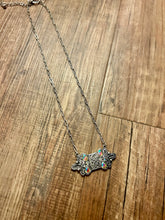 Load image into Gallery viewer, Long Boot Stitch Necklace
