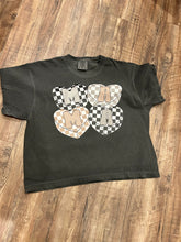 Load image into Gallery viewer, Pepper checkered mama heart t-shirt
