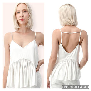 Ivory flowy tank