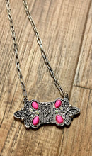 Load image into Gallery viewer, Long Boot Stitch Necklace
