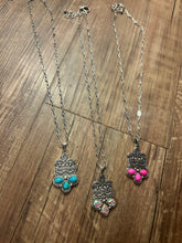 Load image into Gallery viewer, Boot stitch necklace
