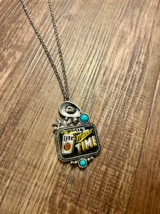 Miller Lite Beer Necklace