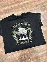 Load image into Gallery viewer, Salem witch cocktail club Halloween t-shirt
