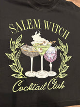 Load image into Gallery viewer, Salem witch cocktail club Halloween t-shirt
